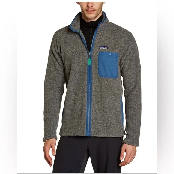 Patagonia Men's Karstens Synchilla Full-Zip Fleece Jacket - Picture 1 of 4